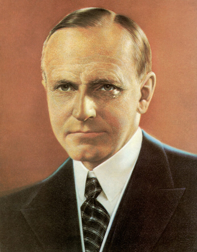 Calvin Coolidge Prosperidad